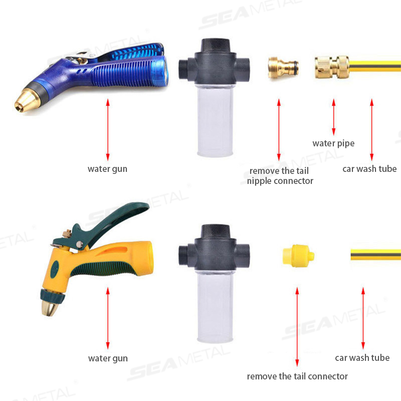 SEAMETAL Pistola de Espuma par - Foam Cannon Car Wash reseña y precio